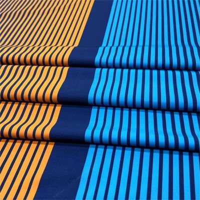 145gm 100D Cuatro lados de pantalones de playa de impresión elástica Tejido
