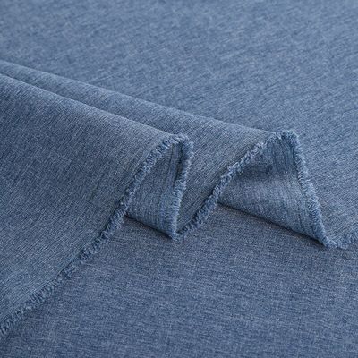 93% poliéster 7% espandéx catiónico pantalones de playa elásticos de cuatro lados Tejido impermeable