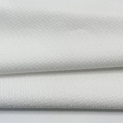 100D Diamante de rejilla 92 Poliéster 8 Elastano Tejido de chaqueta de exterior Tejido