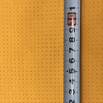 100% de poliéster de 113 gramos de tejido de pantalones de playa de twill cepillado y perforado