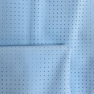 100% de poliéster de 113 gramos de tejido de pantalones de playa de twill cepillado y perforado