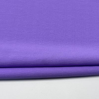80D SPH imitación de lino de cuatro lados de tela de ropa de mujer elástica