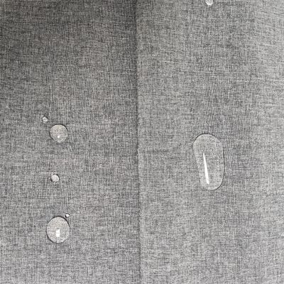 100D 160gm 93% poliéster 7% spandex catiónico tejido resistente al agua de cuatro lados elástico