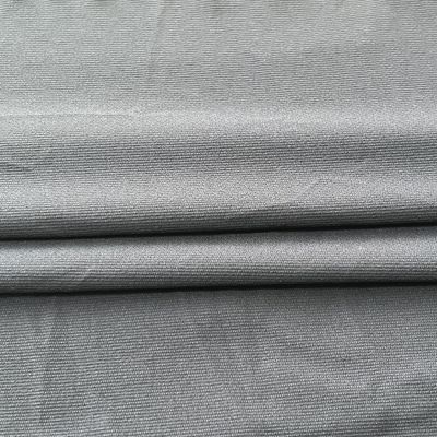 92 Nylon 8 Tejido de elastano 100GSM Perla punto pantalones elásticos de cuatro lados chaqueta tela de ropa de exterior