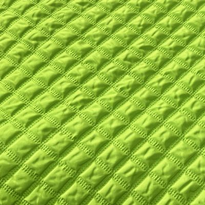100% de poliéster Tejido para exteriores Pantalones de crepe de burbuja chaqueta de rompevientos Tejido de traje