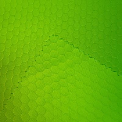 113gm Pantalones de playa en relieve de color fluorescente de tela