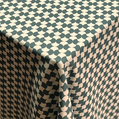 92% Poliéster 8% Spandex Elástico Outdoor Fabric 178 GSM Diamond Pearl Pounds Four -sid